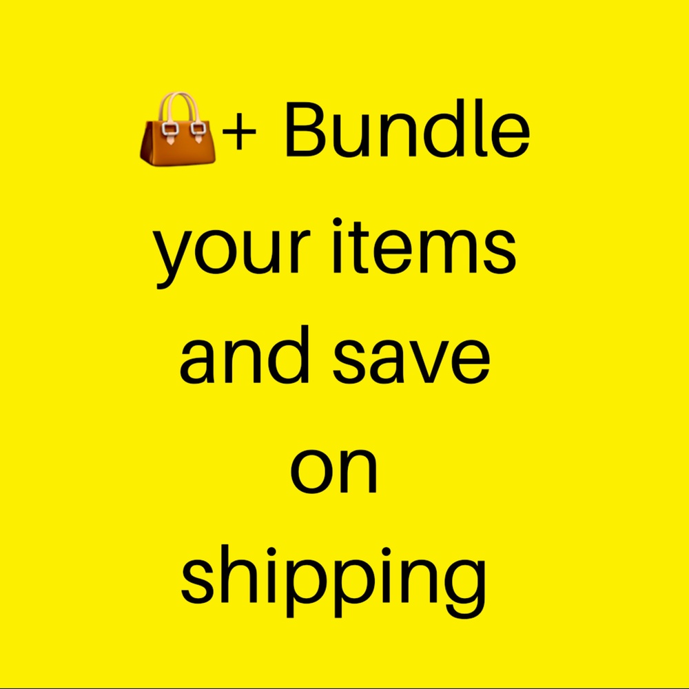 Bundle 👜+ more than one item and save on s…